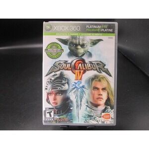 Soul Calibur IV (Microsoft Xbox 360, 2008)‎ CIB